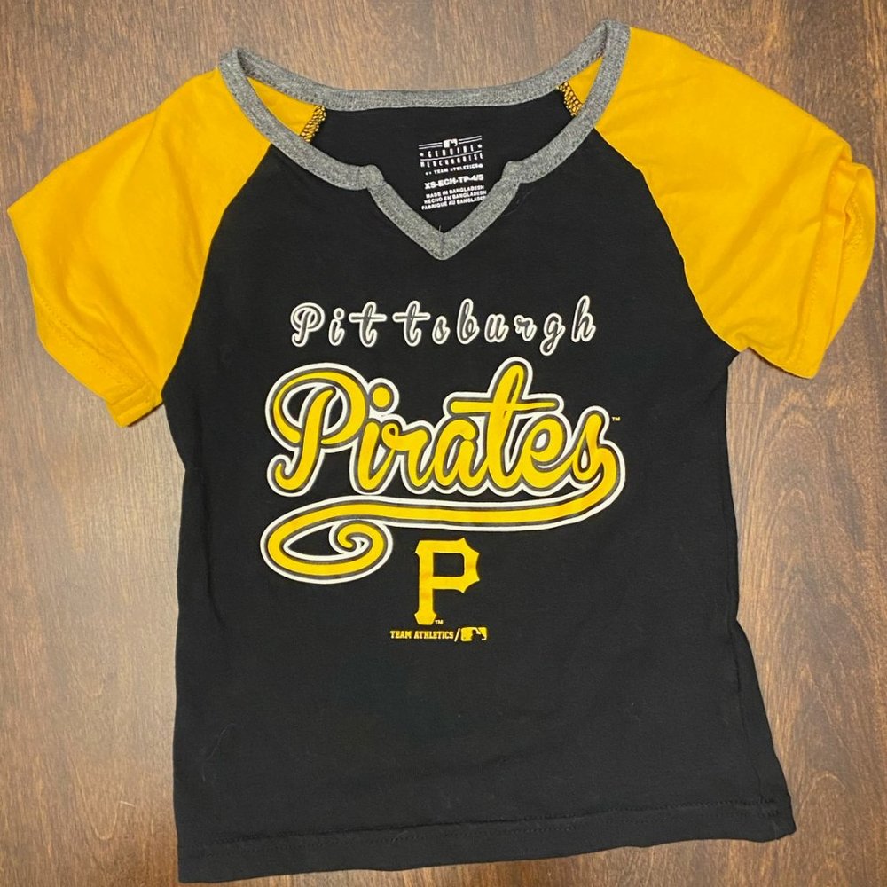 Pittsburgh Pirates Girls Tee Size 4/5
